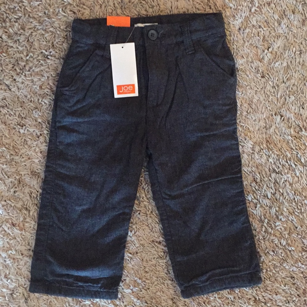 NWT Joe Fresh Toddler Boy 1 Year Gray Pants